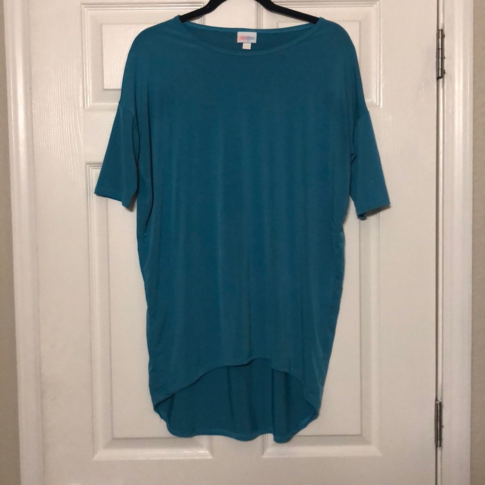 EUC ⭐️ Teal Irma LuLaRoe Tunic